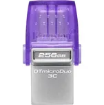 USB flash disk KINGSTON DataTraveler microDuo 3C 256 GB, USB‑A/USB‑C, USB 3.2 Gen 1