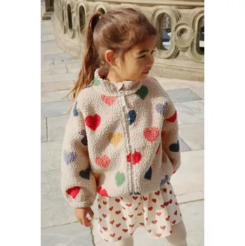 Chlapecká bunda Bunda Konges Sløjd JODY TEDDY JACKET GRS KS103479.9BYA vícebarevná MLC, vel. 74