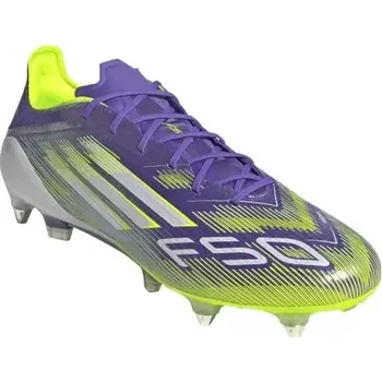 Kopačky Kopačky adidas F50 Elite SG fialová/zelená (9,5uk/ 44EU/ 27,1cm)