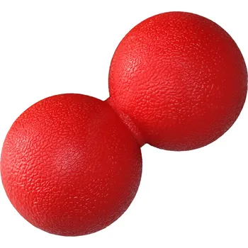 Masáž Merc sport Duální masážní míček TPE červený 6 × 12 cm Cena za odběr více kusů: 26 a více kusů