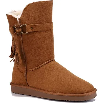 Dámská zimní obuv Kozačky ISLAND BOOT Hellbraun 491501 39