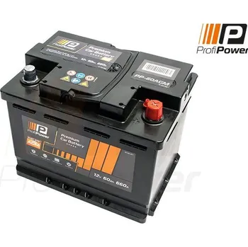 Autobaterie startovací baterie ProfiPower PP-600 AGM