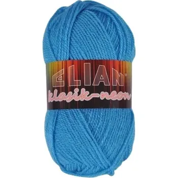 VSV Pletací příze Elian Klasik Neon 6905 - modrá