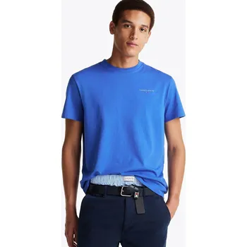 Pánské tričko Tommy Jeans pánské světle modré tričko - XL