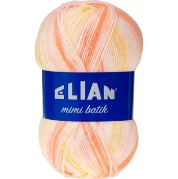 VSV Pletací příze Elian Mimi batik 32430 - oranžová