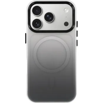 Pouzdro na mobilní telefon Ochranný kryt s barevným přechodem a MagSafe pro iPhone 17 Pro Max - šedý