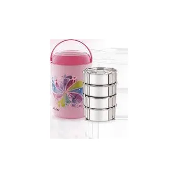 Jídlonosič Jídlonosič termo nerez 4. patrový 4x 1,25 l