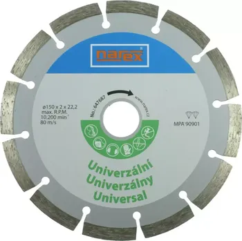 Řezný kotouč Diamantový řezný kotouč - UNIVERSAL RK DIA ø 150/22,2 U
