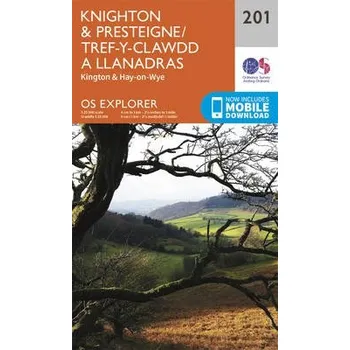 Encyklopedie Knighton and Presteigne Tref-y-Clawdd a Dyffryn Elan - Ordnance Survey