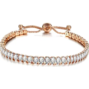 Náramek IZMAEL Náramek FL 4216 Zlatá/Krystalová KP4216