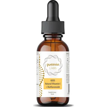 Puravia LABS Přírodní vitamín C pro děti, 50 ml