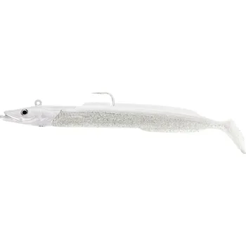 Umělá nástraha Westin Gumová Nástraha Sandy Andy Jig Snow White - 10 cm 12 g