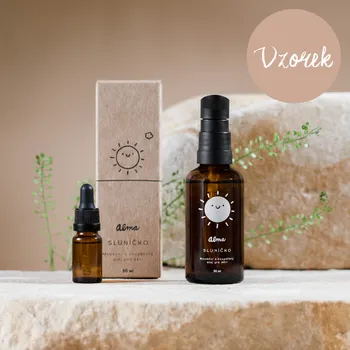 Masážní přípravek Sluníčko - Masážní a koupelový olej - vzorek 2 ml vzorek 3 ml