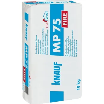 Omítka KNAUF MP 75 FIRE – Protipožární speciální sádrová mítka 18kg