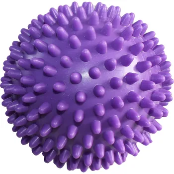 Masáž Merc sport Merco masážní míček s bodlinami soft sv. fialová 9cm Cena za odběr více kusů: 26 a více kusů