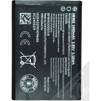 Baterie pro mobilní telefon Nokia HE402 originální baterie pro Nokia 2760 Flip, 5710 XpressAudio
