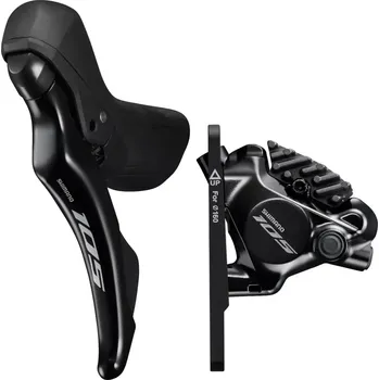 Brzda na kolo Řadící a brzdová páka a třmen Shimano ST-R7120 levá
