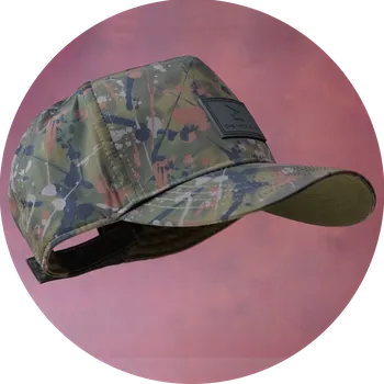 Rybářské oblečení One More Cast Kšiltovka Amur Splash Camo Cap