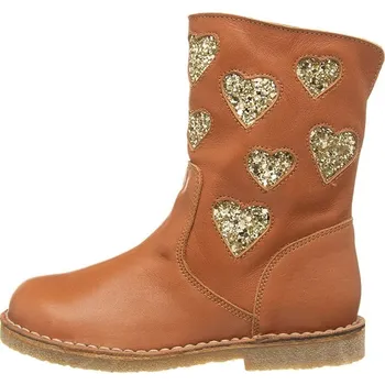 Dívčí kozačky kmins Hellbraun 7008996 36