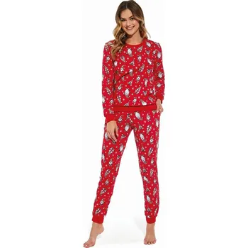 Dámská móda CORNETTE Dámské pyžamo 163/335 Cornette Gnomes 3 - vánoční motiv - XXL