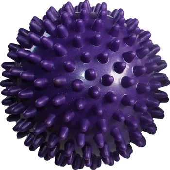 Masáž Merc sport Merco masážní míček s bodlinami soft tm.fialová 9cm Cena za odběr více kusů: 26 a více kusů