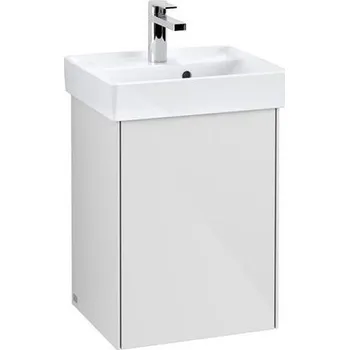 Koupelnový nábytek Villeroy & Boch Collaro skříňka pod umyvadlo, 41x34,4x54,6 cm, 1x dvířka levé, Glossy White