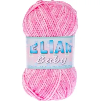 VSV Pletací příze Elian Baby 709 - růžová