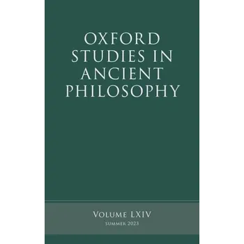Cizí jazyk Oxford Studies in Ancient Philosophy