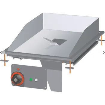 Kuchyňský gril Grilovací deska hladká chromovaná FTLD 64 ETS RM GASTRO