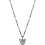 Disney Půvabný ocelový náhrdelník Mickey and Minnie Mouse N600581RWL-B.CS (řetízek, přívěsek) + 2 měsíce na vrácení zboží