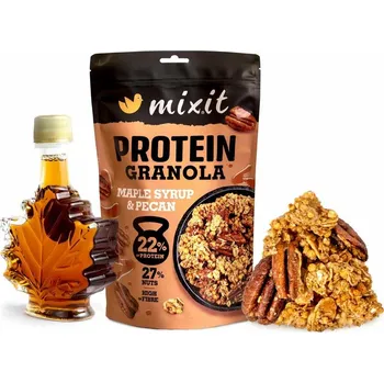 Mixit Proteinová granola z pece – Javorový sirup & pekany