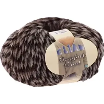 VSV Pletací příze Elian Comfort Wool 463 - hnědá