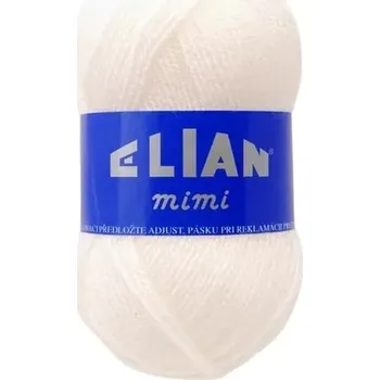 VSV Pletací příze Elian Mimi 208 - bílá antipilling