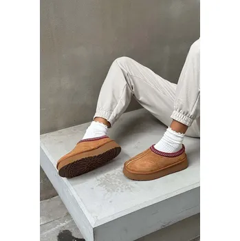 Dámské kozačky Boty trendyol Hellbraun 4957075 39