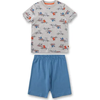 Chlapecké pyžamo Sanetta Hellgrau/ Blau 9197685 92