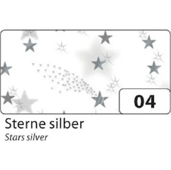 Balící papír Papír na scrapbooking A4 115g/m2 5ks Transparent