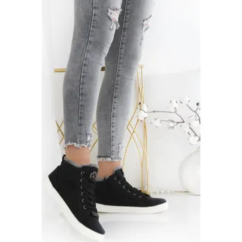 Dámská zimní obuv Cathay moda Zateplené tenisky 3825-1B Velikost: 38