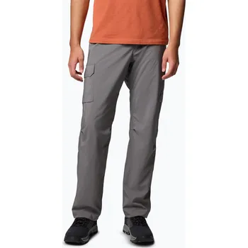 Pánská móda Pánské trekové kalhoty Columbia Silver Ridge Utility city grey