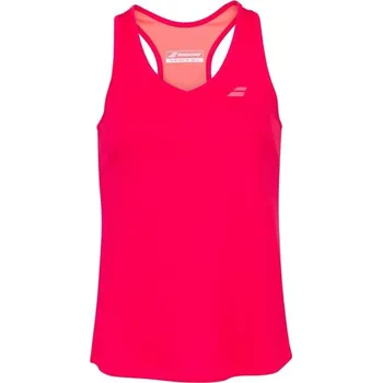 Dámská móda Babolat Play Tank Top Womens Red Rose 18 (2XL)