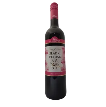 Víno Sladký Refošk 2024 (sladké červené víno)