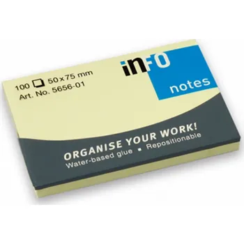 Samolepící bloček Samolepicí bloček 100ls žlutý