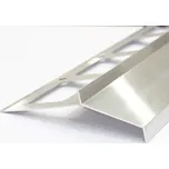 Balkonová lišta Havos s okapničkou, přírodní hliník, přesah 40 mm, 2.5 m (Okapnicový profil 40 mm přírodní hliník)