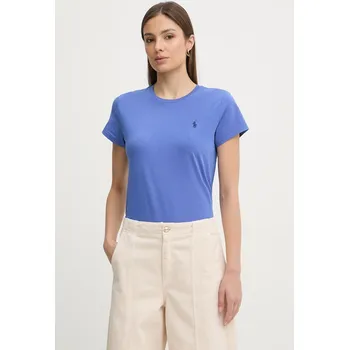 Pánské tričko Bavlněné tričko Polo Ralph Lauren 211B14605 modrá 55A, vel. XL