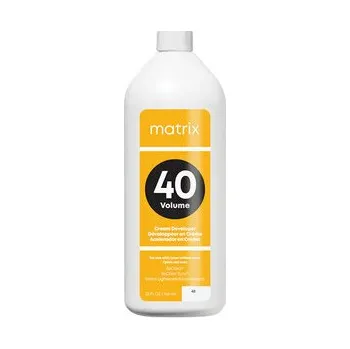 Vlasová kosmetika Matrix SoColor Cream Oxidant krémový vyvíječ 1 l, 40 Vol. 12%