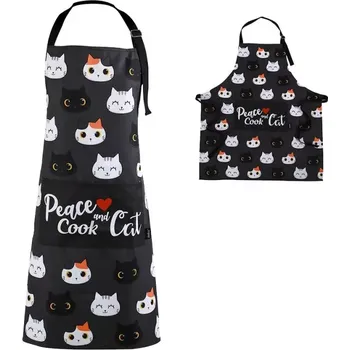 Kuchyňská zástěra Zástěra v tubě s motivem koťátek