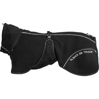 Obleček pro psa Back on Track BAY Fleece Dog Coat High set tail regenerační obleček Barva: Olivově zelená, Velikost: 40