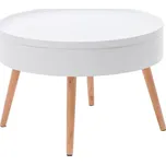 Kulatý konferenční stolek se stíněním, 60 cm