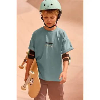 Chlapecké tričko Dětské bavlněné tričko Mayoral 6036.7F.Junior.PPY2 zelená 97X, vel. 166