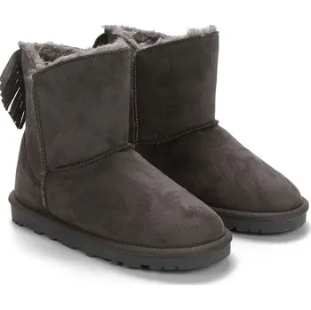 Dívčí kozačky ISLAND BOOT Anthrazit 4198765 30