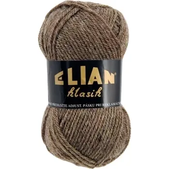 VSV Pletací příze Elian Klasik 3497 - hnědá